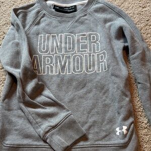 Under Armour Heather Gray Crewneck